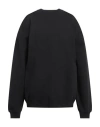 Vetements Man Sweatshirt Black Size Xs Cotton, Elastane