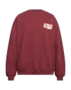 Vetements Man Sweatshirt Burgundy Size Xl Cotton, Polyester In Red
