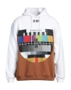 Vetements Man Sweatshirt White Size L Cotton, Polyester In White