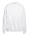 Vetements Man Sweatshirt White Size Xl Cotton, Elastane In White
