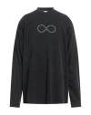 Vetements Man T-shirt Black Size L Cotton, Elastane In Black