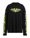 Vetements Man T-shirt Black Size Xl Cotton