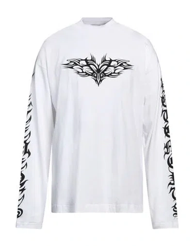 Vetements Man T-shirt White Size Xl Cotton