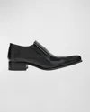 VETEMENTS MEN'S BLADE LACELESS LEATHER LOAFERS