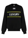 Vetements Luxury Wool Crew-neck Sweater In Black