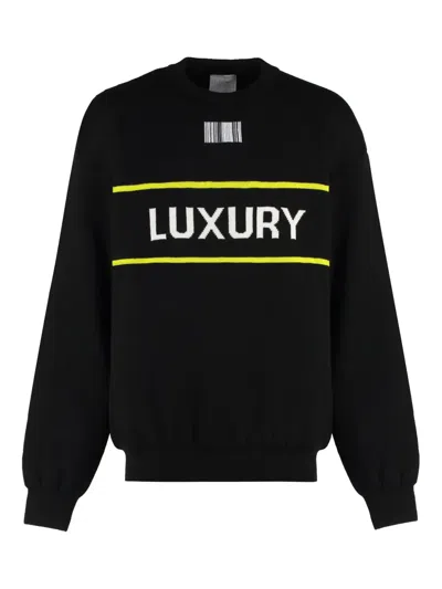 VETEMENTS MERINO-WOOL SWEATER