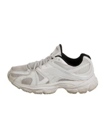 Pre-owned Vetements Mesh Athletic Sneakers In White