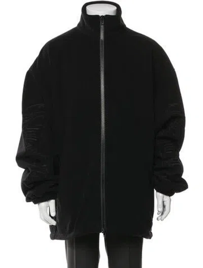 Pre-owned Vetements Metal Logo Graphic Print Jacket In Black