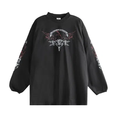 Pre-owned Vetements Metal Long-sleeve Sweatshirt 'black' | Men's Size S