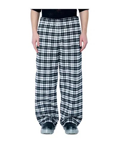 Vetements Metalized Wrinkled Lounge Pants In Black