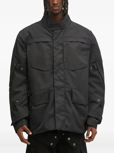 Vetements Multi-pocket Jacket In Black