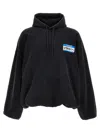 Vetements Hoodie Mit Namensschild-print In Black