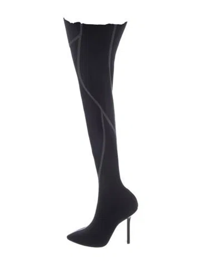 Pre-owned Vetements Neoprene Sock Boots In Black