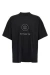 Vetements Black No Posts T-shirt In Black