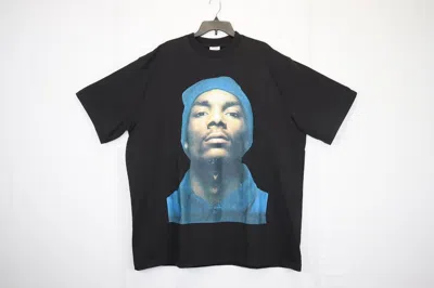 Pre-owned Vetements O1rshd Iconic Snoop Dogg Print  T-shirt In Black