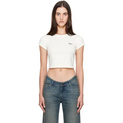Vetements Off-white 'femme' Fitted T-shirt
