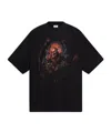 Vetements Oversize Short Sleeve T-shirt In Black