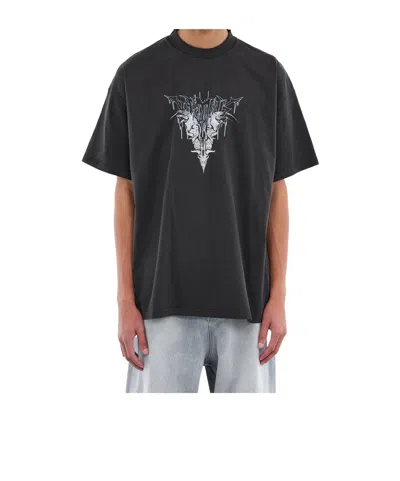 Vetements Black Bone 'v' Regular T-shirt