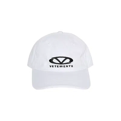 Pre-owned Vetements Oval Logo Cap 'white' | Men's Size Onesize
