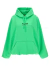 Vetements Oval Logo Hoodie With Drawstring Hood