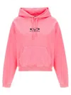Vetements Oval Logo Hoodie With Drawstring Hood