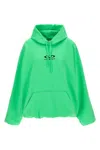 Vetements Oval Logo Hoodie With Drawstring Hood