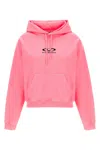 Vetements Oval Logo Hoodie With Drawstring Hood