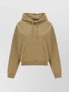 Vetements Oval Logo Hoodie Drawstring Hood