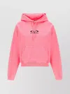 Vetements Oval Logo Hoodie With Drawstring Hood