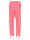 Vetements 'oval Logo' Joggers In Pink