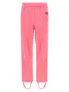 Vetements 'oval Logo' Joggers In Pink