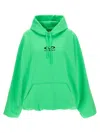 Vetements Oval Logo Hoodie With Drawstring Hood