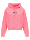 Vetements Oval Logo Hoodie With Drawstring Hood