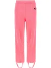 Vetements Oval Logo Fitted Sweatpants With Removable Straps In Pink