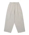 Vetements Oval Logo Tracksuit Pants In Gray