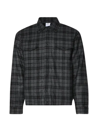 Vetements Padded Check Shirt In Multi