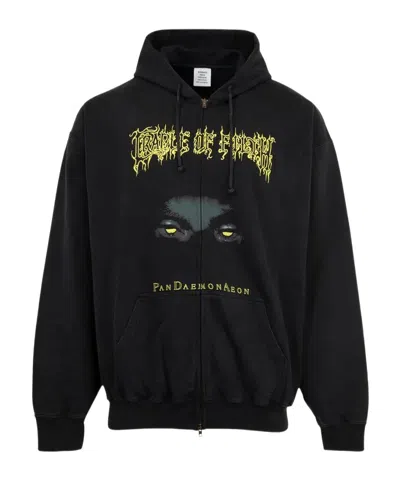 VETEMENTS PANDAEMONAEON ZIP HOODIE
