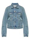 Vetements Panelled Denim Jacket In Blue