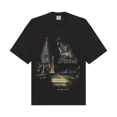 Pre-owned Vetements Paris Tourist T-shirt 'black' | Men's Size Xs
