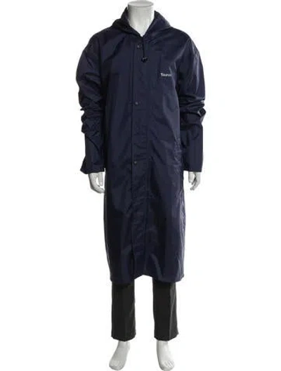 Pre-owned Vetements Parka In Blue