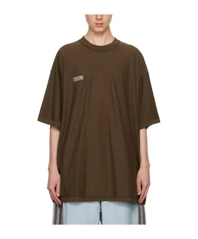 Vetements Plain Jersey T-shirt In Multicolor