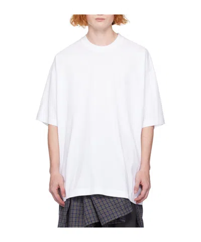 Vetements Plain Jersey T-shirt In White