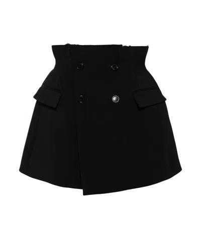 VETEMENTS VETEMENTS BUTTON DETAILED SKIRT