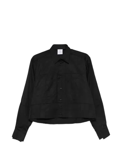 Vetements Pocket Shirt In Black