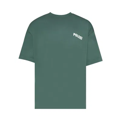 Pre-owned Vetements Polizei & Securite Double T-shirt 'green/black' | Men's Size M