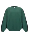 Vetements Crew Neck Sweatshirt With Color Block Design In Multicolor