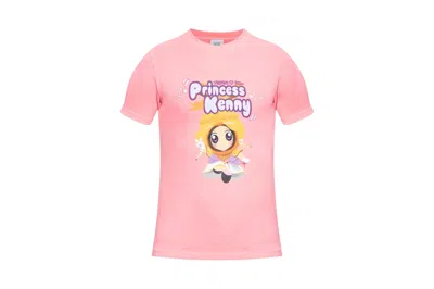 Pre-owned Vetements Princess Kenny Fitted T-shirt Hot Pink