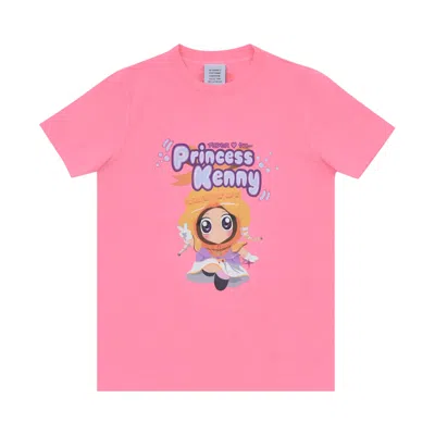 Pre-owned Vetements Princess Kenny Fitted T-shirt 'hot Pink' | Men's Size Xs