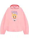 Vetements Pink  X South Park Long-sleeved Hoodie In Rosa