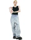 Vetements Printed Jeans